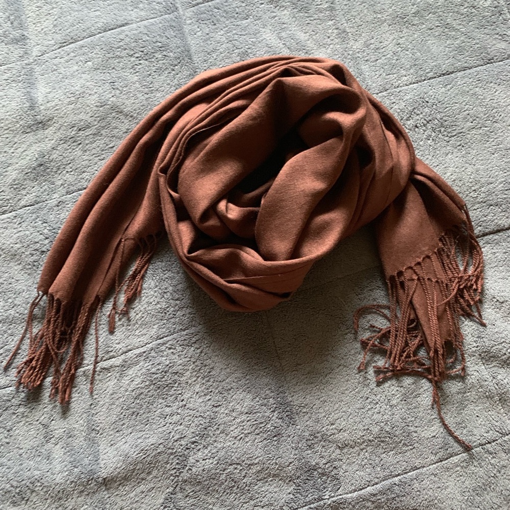 New brown scarf